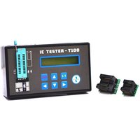 ABRW-IC Chip Testing Tool T100 Integrated Circuit Tester Transistor Diode Rechargeable Battery Operated Device