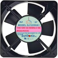 SLIDER For SJ1225HA1 AC 110V 120V 0.18A 12025 120x120x25mm Ball Bearing Cooling Fan