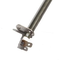 SNDHEATER 2 pièces élément chauffant pour four électrique, tube en acier inoxydable 304, 6,6 mm*360/365/370/380/385 mm, feuille ronde de 6 mm de large, 350 W, 110 V/220 V