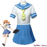 Ryugu Rena Furude Rika Hojo Satoko Sonozaki Mion Shion Cosplay Costume Complete Set With Wig Anime Halloween Party Wear