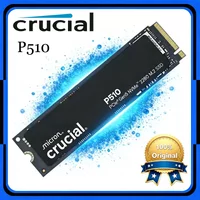 Crucial P510 1TB NVMe SSD M.2 2280 PCIe 5.0 | 11000MB/s Read, 9500MB/s Write - Upgraded from P3 Plus