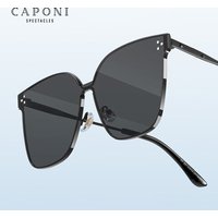 CAPONI Popular Men's Sunglasses Nylon Fashion New Trendy Alloy Sun Glasses 100% UV400 Protection Original Brand Shades CP23011