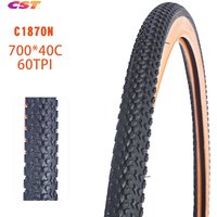 CST 700C Road Bike Tire 700*40C C1870N 40-622 60TPI Wear-Resistant Pneu Bicicleta Bicycle Tyres