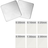 6pcs Coating Calibration Plates Set Practical Tools Coating Thickness Gauge Standard Foil Set for Coating Thickness Gauge GM200