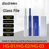 Stedi 2.0 Upgraded Glass File Washable / Durable Model Polishing Tools Nub Marks Remove Grinding / Sanding Modeler Hobby Tool