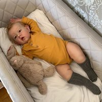 BZDOLL Two Versions 55cm/70cm Realistic Reborn Liam Baby Doll With 3D-painting Skin and Veins, Handmade Soft Silicone Newborn Be