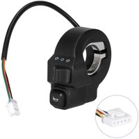 Waterproof and Dustproof Electric Scooter Switch with Light and For Horn Functions Compatible with For Kukirin G3G4 Models
