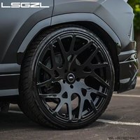 Custom Forged High Quality Hyper Black Wheels 17 18 19 20 21 22 Inch 5x120 5x130 5x114.3 for SUV