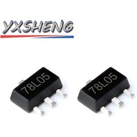 10PCS 78L05 SOT-89 L78L05 7805 SMD Voltage Regulator IC