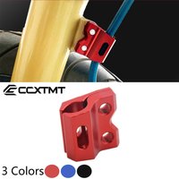 Motorcycle Front Brake Line Holder Hose Clamp For Honda CRF250R CRF450R CRF250X CRF450X CRF250RX CRF450RX For Yamaha YZ YZF YZX