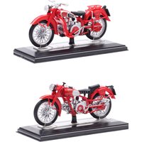 AliExpress Loquatee 1/24 Scale Tiny Moto Guzzi Airone Sport Zigolo Falcone Breva V1100 Daytona 1000 Galleto 192 Motorcycle Models Starline Bike Toy