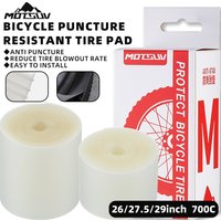MOTSUV Bicycle Tire Liner Road Cycling 700C 26"29" Protection Pad Puncture Proof MTB Bike Tire Stab Pad Anti-rolling Inner Tube