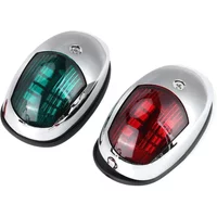 Boat Marine LED Navigation Light Marine Red V Boat Practical Tractors Direct Installation Made Of High Quality