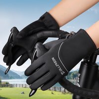 Winter Warm Gloves for Riding Mountain Bicycles Windproof Thickened Touchscreen Skiing