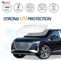Windshield Sun Shade For Audi Q4 E Tron 2022-2024 Sunshade Sun Visor Protector Foldable Blocks UV Rays Keep Your Car Cooler