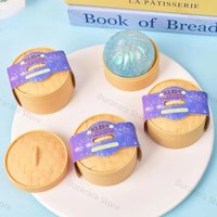 6cm New Colorful Squeeze Cute Glitter Dumpling Stress Ball Sensory Toy For Anxiety Relief For Kids Party Favor Office Hand Toy