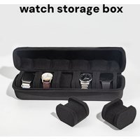 Watch Box Display Stand Collection Storage Box Portable Travel Watch Case Desktop Organizer Holder for Watch Enthusiasts Gift