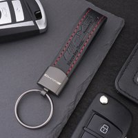High Quality Metal Leather Keychain Key Holder Key Ring Pendant For Mercedes Benz AMG W204 W205 W212 W213 W221 W117 W177 GLA GLE