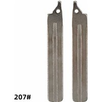 OEM 5Pcs 207# Original Metal Blank Uncut Remote Key Blade For Toyota Crown Camry Reiz Corolla