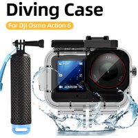 Waterproof Case for DJI Osmo Action 6 Housing Diving Protective Anti-Drop Protective Shell Underwater Dive Cover for DJI Action6
