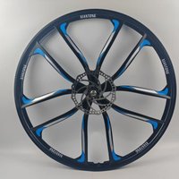 24/26/27.5-Inch Bicycle Aluminum Magnesium Alloy Wheel Tire Width 175/195/2.125 Variable Speed Rear Wheel Disc Brake