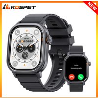 2025 KOSPET PULSE Men Women Smart Watch IP68 Waterproof BT Call 180 Freestyle Training Modes Accurate Health Fitness Monitoring