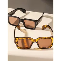 AliExpress NONE Classic Square Sun Glasses Women Men Vintage Fashion Luxury Sunglasses Outdoor Fishing Shades Lady Man Protective Glasses UV400