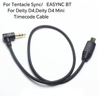 For Tentacle Sync/EASYNC BT 3.5mm to Multi USB Interface Timecode Cable for Sony FX3 FX30 A7M3 A7S3 A1 Time Code Cable