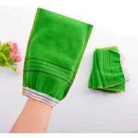 Korean Asian Exfoliating Bath Washcloth Body Scrub Shower Wash Cloths Dead Skin Clean Wash Towel Tool