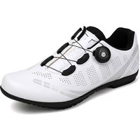 AliExpress TFanJump Cycling Shoes,Men's SPD Road Racing Special Cycling Sports Shoes, Breathable Upper,Outdoor Mountain Off-road MTB Cycling Shoes