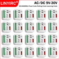 Universal Garage Door Gate Remote Control Receiver 300 a 868 MHz Receiver AC/DC9-30V Gate Controller Opener Transmitter