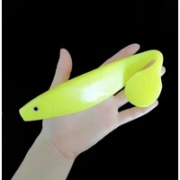 MUKUN 25cm/71.5g Deep Sea Big T Tail Fish Plastic Soft Fishing Lure Silicone Bait Wobbler for Pike Carp Fishing Pesca