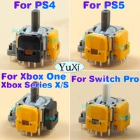 1Pc For PS4 PS5 Xbox One Series X/S Hall Effect Joystick Electromagnetic For Switch Pro 3D Analog Stick 3 Gen Anti Drift Module
