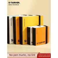200g/㎡ Acrylic Marker Drawing Notebooks Paper No Bleed Art Paper Cotton Fiber For Watercolor Paper School Office Supplies