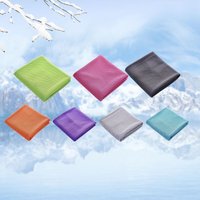 1 Pc of Cold Sense Ice Sports Towel - Ultrafine Fiber Cooling Neck Wrap for Outdoor Fitness Mountain Sweat