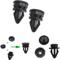 4X Parcel Shelf Clips For Nissan Juke F15 Rear Plastic Button Bootlid Interior Trunk Hanger Cargo Hook Fastening Brackets Parts