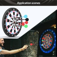 12pcs integrated dart shaft Soft In-one Integrated Dart Flights entertainment programs 2BA Anti Drop Durable Dart Wing Set
