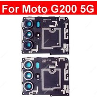 Antenna Mainboard Cover For Motorola MOTO G200 5G Antenna Rear Motherboard Frame with Lens Glass Frame Parts