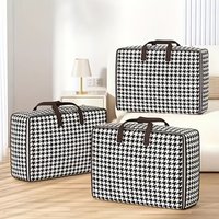 Folding Storage Box | Large-capacity clothing storage bin + travel suitcase bottom organizer basket 2-in-1