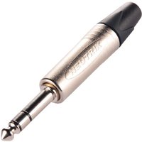 24K rhodium-plated 2-pole 6.35mm 6.5mm mono stereo straight plug two-core three-core microphone plug