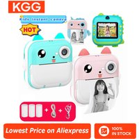 Digital Children Camera For Photography Instant Print Photo Kids Camera Mini Thermal Printer Video Educational Toys Gift