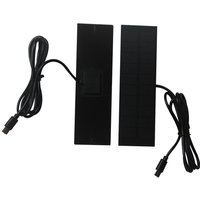 1W 5V Solar Charging Panel Lightweight Portable Solaring Charger Emergency Power System for Mobile Phones Battery Light Curtain