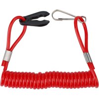 1.6m Red Boat Kill Switch Key Lanyard For Honda For Ya-maha Evinrude Johnson Tether Kill Switch Safety Rope With 2 Keys