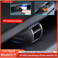 For Tesla Model Y Model3 Air Outlet Aromatherapy Clip For TESLA Model3 Electric Car ModelY Interior Car Clip Accessories