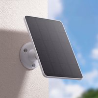 4W Solar Panel Charger for Security Camera 5V USB with Type-C Adapter Micro USB for eufy Ring Reolink Arlo Outdoor Power