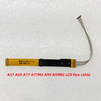 Nowy kabel flex zawiasu ekranu LCD do Sony A57 A65 A77 A77M2 A99 A99M2, część zamienna do naprawy kabla wyświetlacza LCD