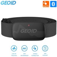 GEOID HS500 Heart Rate Monitor Fitness Equipment Ant Bluetooth Heart Rate Sensor with Chest Strap Tracking LED Light