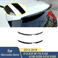 For Mercedes Benz A Class W176 A160 A180 A200 A250 A260 2013 To 2018 Rear Spoiler Accessories Car Extension wing Trim Body Kits