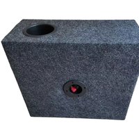 Car Trunk 12inch Subwoofer Trapezoidal Speaker Horn Container