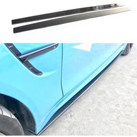 For BMW M3 M4 series F80 F82 F83 Carbon fiber side skirts spoilers winglets canard skirts, body upgrade kit